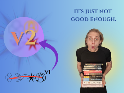 Author Robert Biehn holding a large stack of books, looking excited, for The First Stone newsletter: Faction Quiz v2 and free fantasy books.