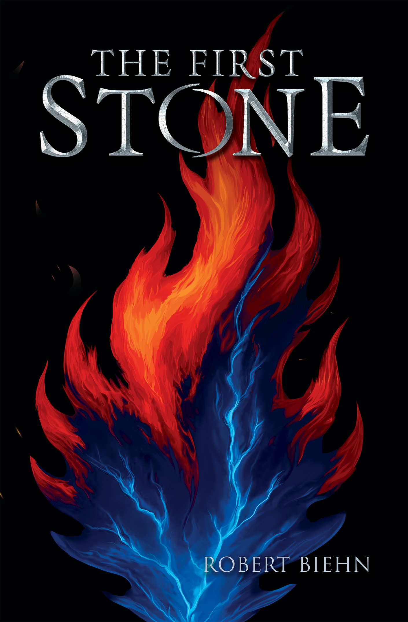 The First Stone book cover by Robert Biehn