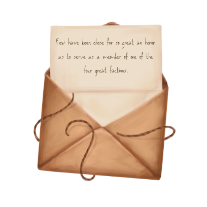 Sealed faction leader letter